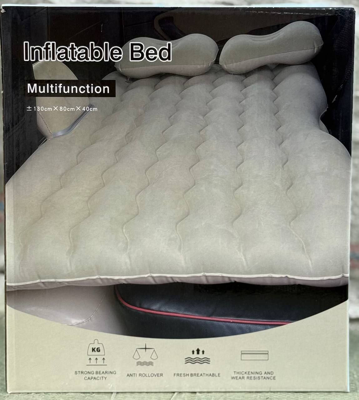 سرير السيارة Matelas gonflable voiture pliant 2 oreillers pompe