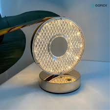 Lampe Cristal Tactile مصباح كريستال دائري