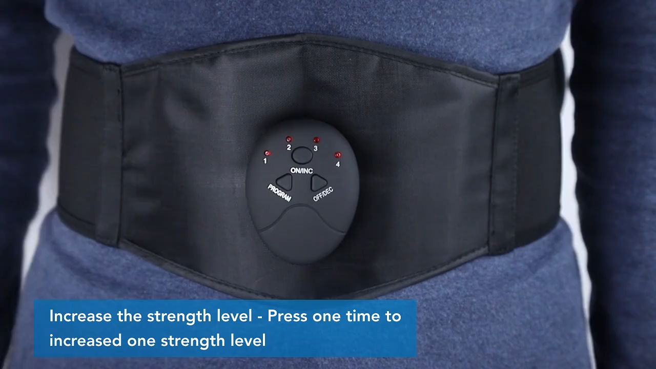 حزام شد البطن، حزام شد كهربائي Ceinture abdominale Toning Ceinture de Tonification Électrique Contrôle du Ventre