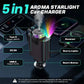 شاحن سيارة قابل للسحب 5 في 1 من ستارلايت مع موزع روائح مدمج Chargeur de Voiture 5-en-1 Starlight Rétractable Diffuseur d’Arôme Intégré