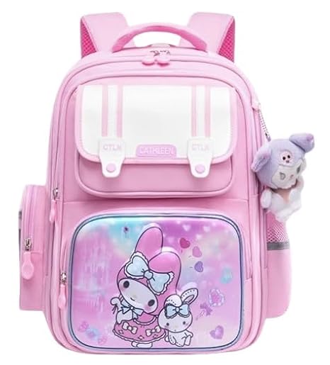 حقيبة ظهر مدرسية كورية متينة مقاومة للماء، بتصميم كرتوني Sac à dos 4D rigide à coque rigide, style kawaii, pour filles