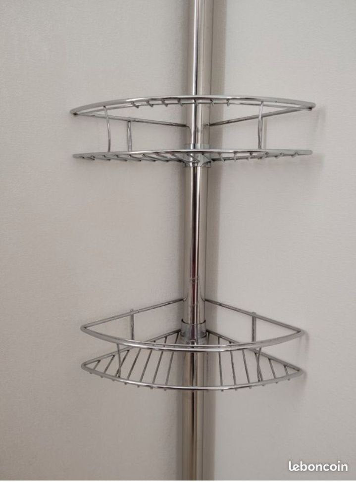 كوان حمام اينوكس قابل للتعديل Coin bain Inox