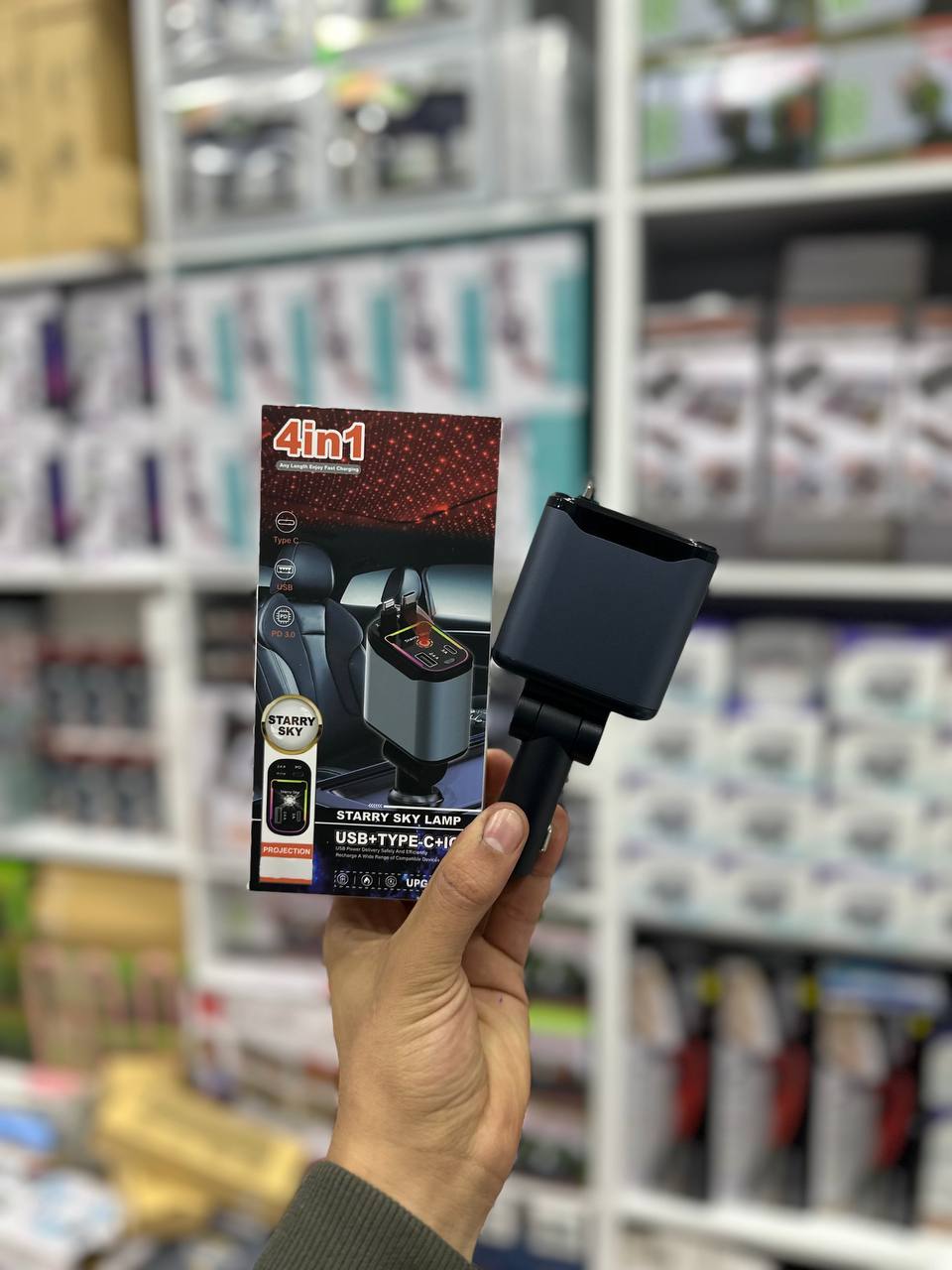 شاحن الهاتف سريع للسيارة