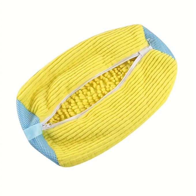 Sac de lavage de chaussures dans le lave linge حقيبة غسيل أحذية شبكية قابلة لإعادة الاستخدام لجميع أنواع الأحذية