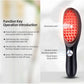 Brosse de massage électrique pour le cuir chevelu فرشاة تدليك فروة الرأس الكهربائية