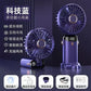 Mini ventilateur portable pliable avec un écran LED مروحة صغيرة محمولة قابلة للطي مزودة بشاشة LED