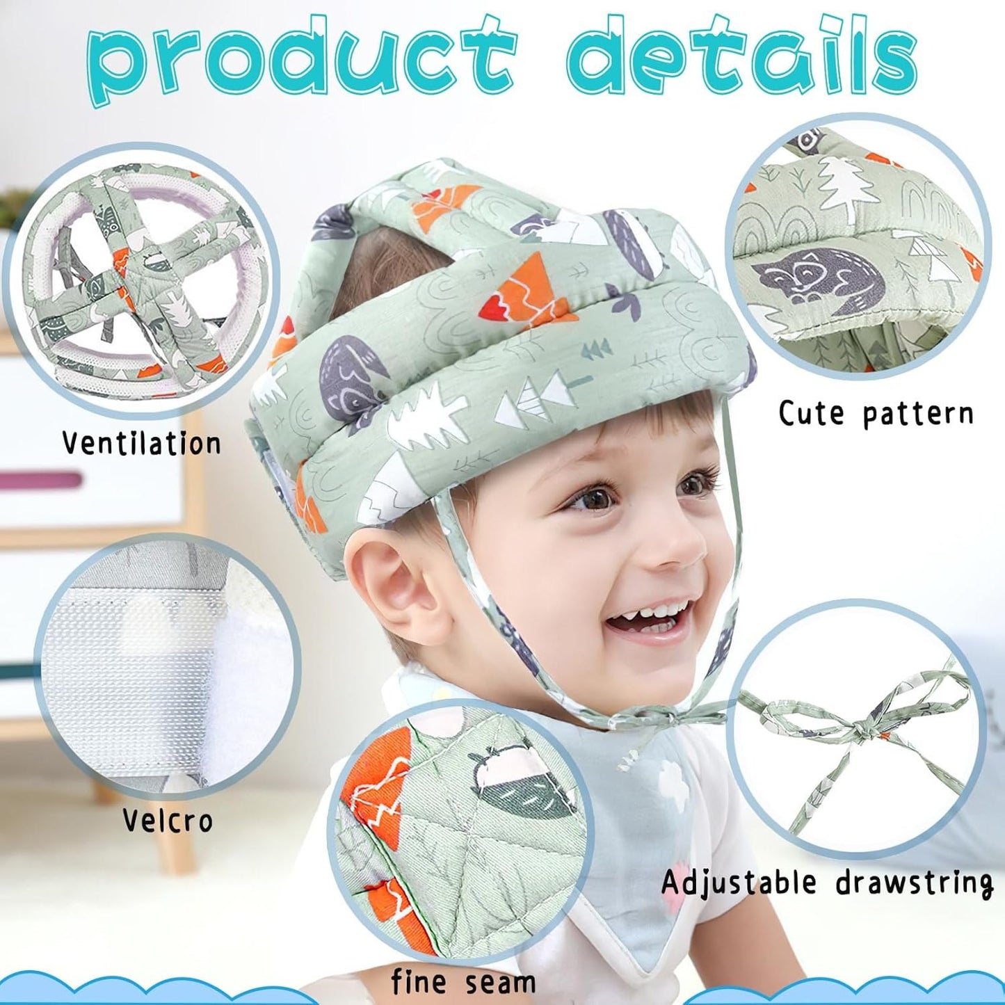 Casque de Protection pour Bébé