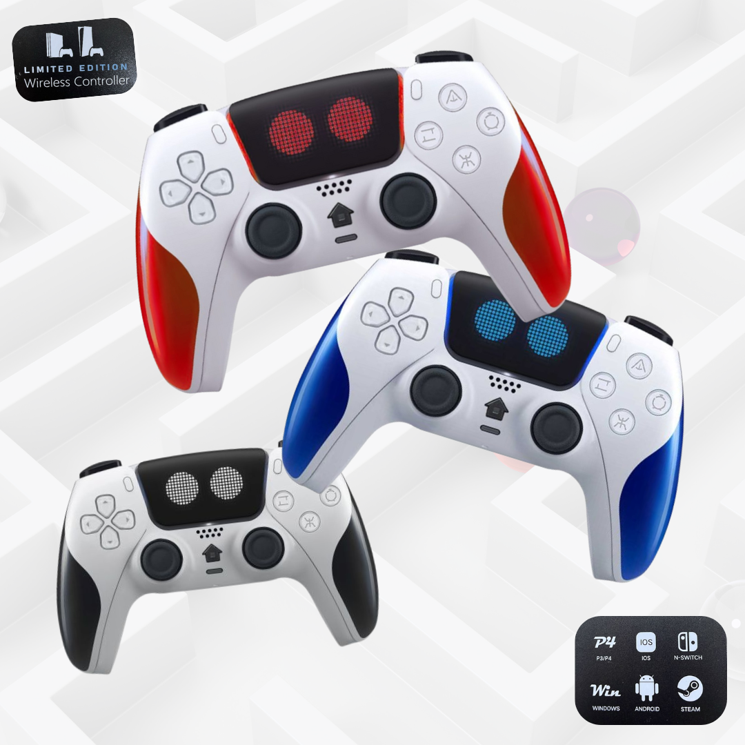 Manette Sans Fil Édition Limitée Multi-Compatible PLAY X RS-5 Pro وحدة تحكم لاسلكية محدودة الإصدار متوافقة مع أجهزة متعددة