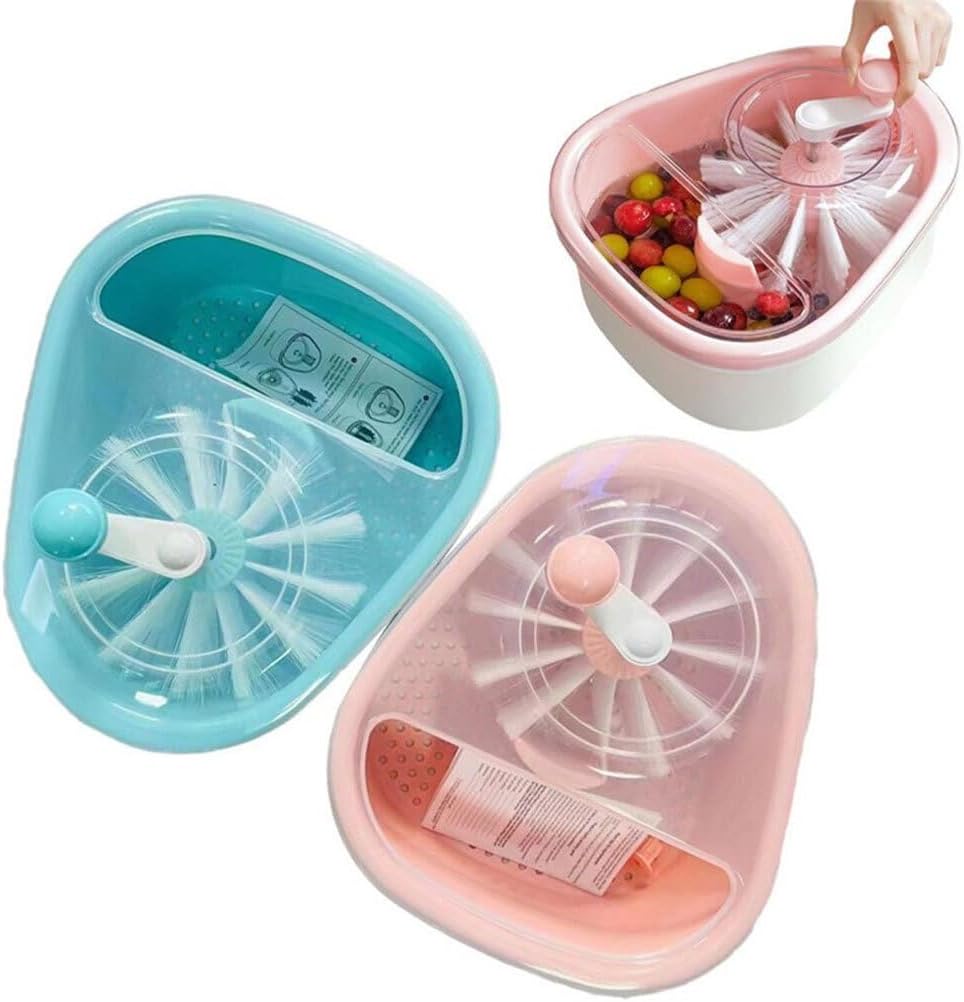 Bol de Lavage des Fruits, épurateur de Fruits et légumes وعاء غسل الفاكهة، فرشاة تنظيف الفاكهة والخضروات