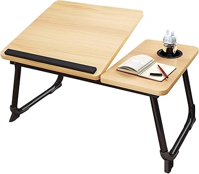 حامل لابتوب للسرير مع سدادة مضادة للانزلاق