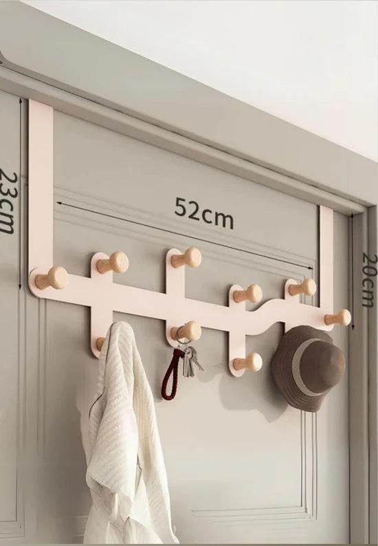 شماعة معاطف متاهة وردية بعشر نقاط علاقة الباب Porte manteau porte Labyrinthe Rose à 10 Points