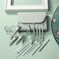 محفظة أدوات العناية بالأظافر، مجموعة قص الأظافر من 16 قطعة Outils de soin des ongles Ensemble de coupe-ongles