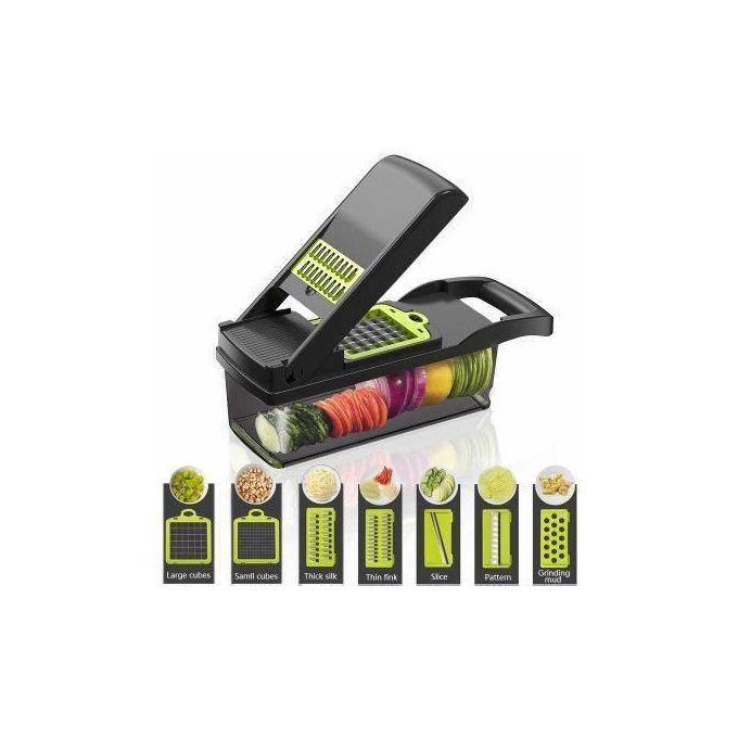 قطاعة الخضار الفاكهة Hachoirs alimentaires 8en1