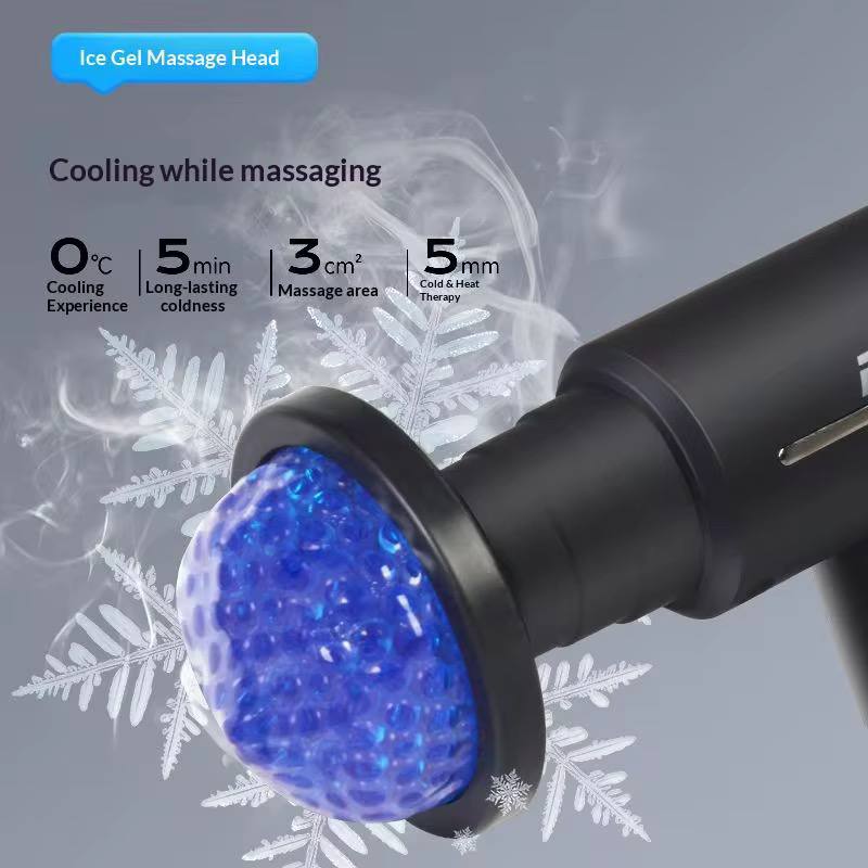 Massage Gun Hot Cold Compress مسدس تدليك العضلات المحمول