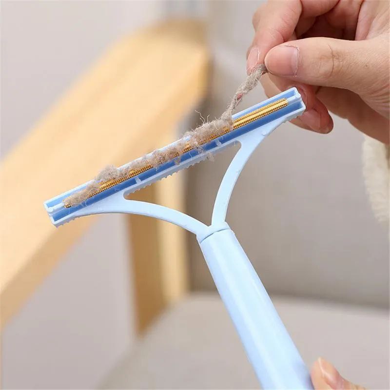 فرشاة تنظيف مزدوجة الرأس لإزالة الشعر Brosse d'épilation double tête, épilateur doux pour les vêtements, épilateur