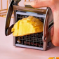 قطاعة بطاطس مقلية مع شفرتين من الفولاذ المقاوم للصدأ Coupe-frites avec 2 lames en acier inoxydable coupe-pommes de terre coupe-hachoir