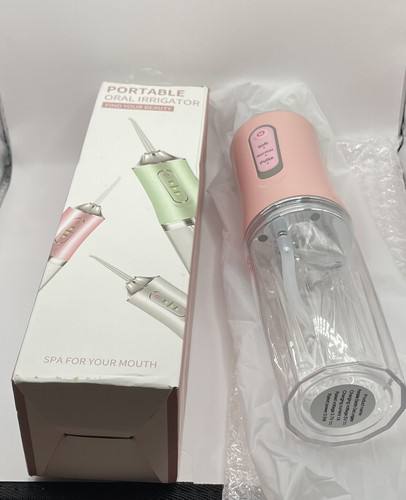 جهاز تنظيف الأسنان بالماء الكهربائي اللاسلكي القابل لإعادة الشحن Hydropulseur Dentaire Électrique Sans Fil Rechargeable USB