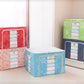صندوق تخزين قابل للطي للملابس والأغطية واللحف منظم وحقيبة تخزين  Boite Rangement Vetement Pliable Vêtements Boîte De Rangement