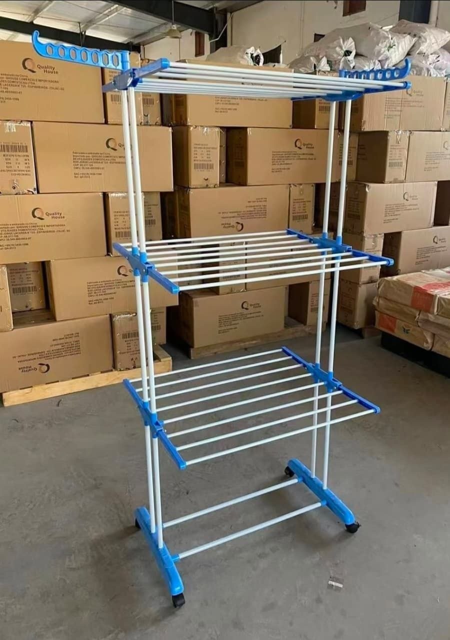 Sèche linge vertical Etendoir pliable مجفف ملابس عمودي، حبل غسيل قابل للطي