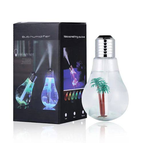 فواحة مرطبة للهواء LED مع كابل USB سعة 400ml Bulb Humidifier