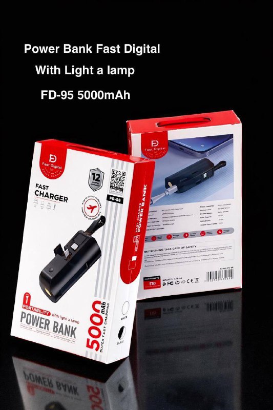 Power bank fast charger 5000MAH FD-95
