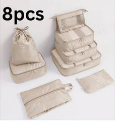 حقيبة ضغط للسفر، حقيبة تخزين لإكسسوارات السفر Organiseurs de Bagage, 8-en-1