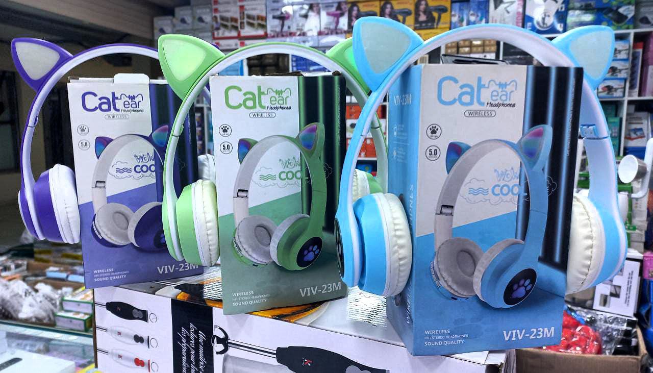 Wireless cat ear P47 سماعة أذن لاسلكية قابلة للطي BT5.0 مع ميكروفون Casque bluetooth