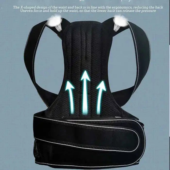 مصحح الوضعية الثوري للظهر  Ceinture Correctrice de Posture Réglable pour Hommes et Femmes Correcteur de posture révolutionnaire pour le dos