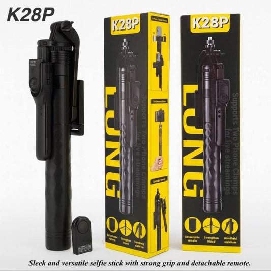 Selfi stick tripod K28P حامل ثلاثي لعصا السيلفي K28P