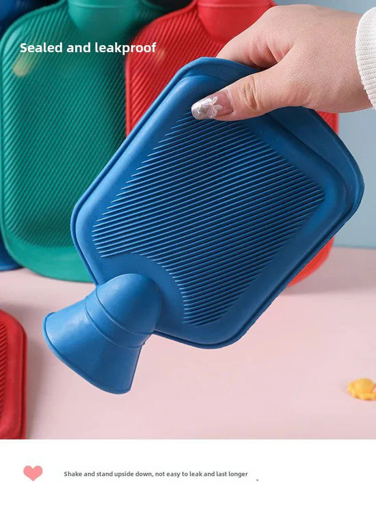 Sac Thermique Caoutchouc Bouillotte Eau Chaude قربة ماء ساخن حرارية مطاطية لتخفيف الألم