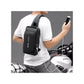 Sac à bandoulière USB antivol multifonction pour hommes حقيبة كتف متعددة الوظائف مضادة للسرقة مزودة بمنفذ USB للرجال
