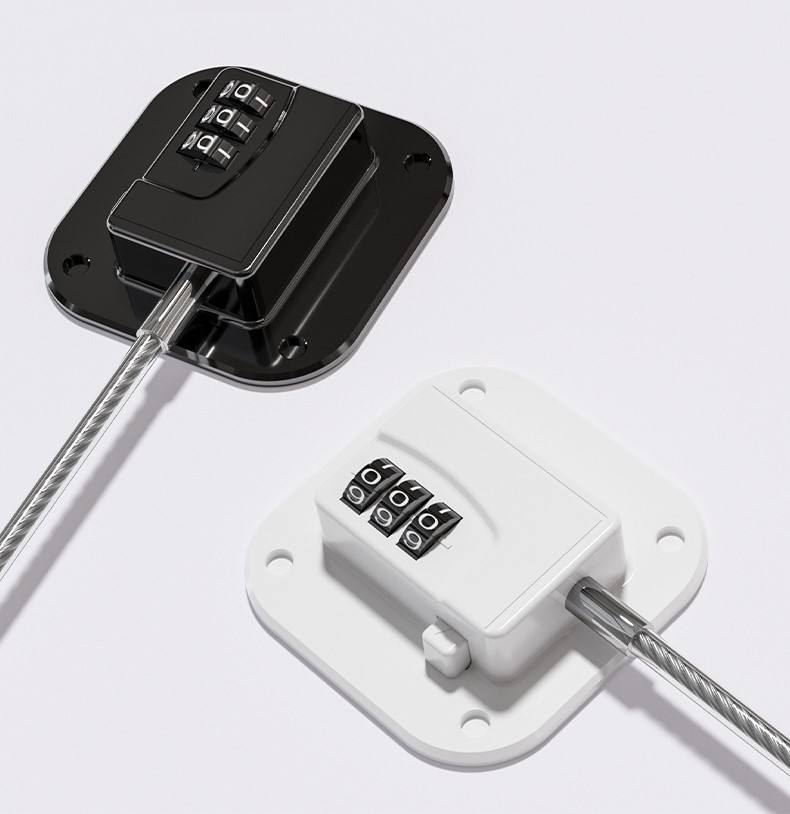 Verrou de sécurité de fenêtre à mot de passe قفل أمان مُحسّن بكلمة مرور للنوافذ لحماية الثلاجة وقفل الأطفال وأبواب الخزانة