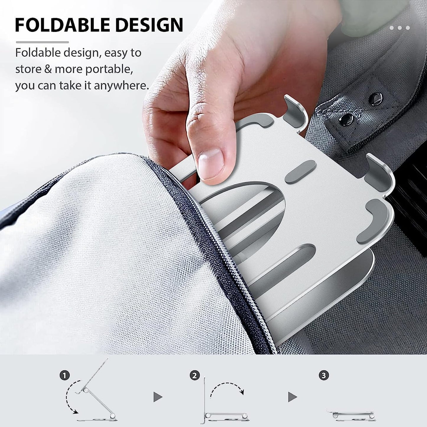 حامل لوحي قابل للتعديل Support de tablette réglable BSOON pour iPad avec base en métal