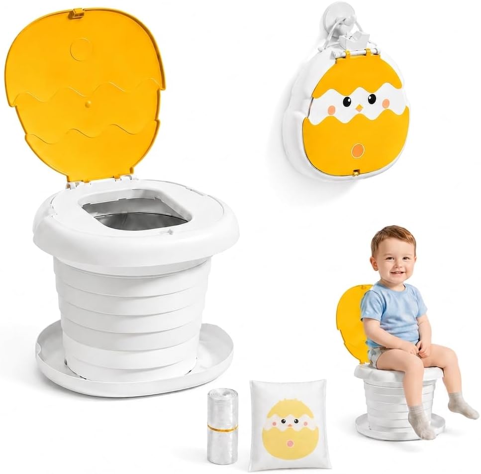 مقعد مرحاض محمول وقابل للطي للأطفال Pot pour enfant portable et pliable