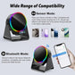 مكبر صوت لاسلكي قوي 5 في 1 بتقنية بلوتوث، حامل هاتف، إضاءة RGB Puissant haut-parleur Bluetooth sans fil 5 en 1 avec support pour téléphone, son surroundZJ-08  RGB