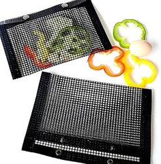 Sac Barbecue en Maille Anti-Adhésif حقيبة شواء شبكية غير لاصقة -مقاومة للحرارة، قابلة لإعادة الاستخدام وسهلة التنظيف