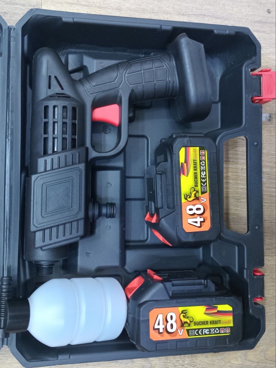 مسدس غسيل عالي الضغط للسيارات والحدائق Pistolet de Lavage Haute Pression pour Voiture et Jardin