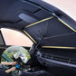 مظلة شمسية قابلة للسحب للزجاج الأمامي للسيارة Parasol de pare-brise auto rétractable