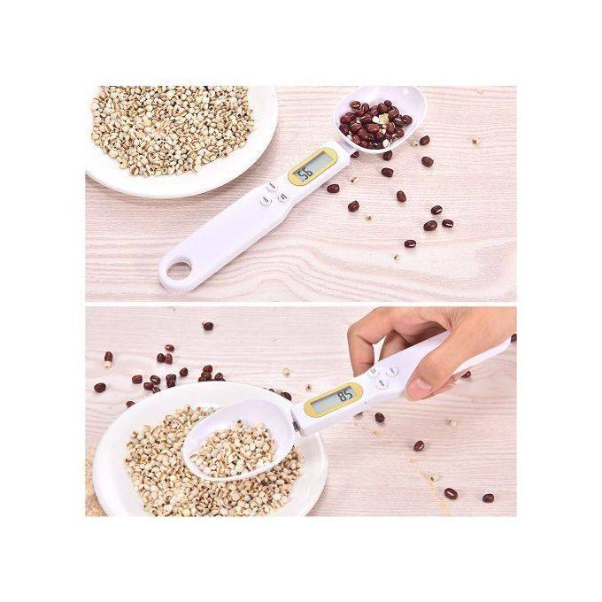 ميزان ملعقة مطبخ رقمي محمول مزود بشاشة LCD Digital spoon scale cuillère