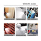 Pistolet à peinture électrique multifonctionnel sans fil 18V مسدس طلاء كهربائي لاسلكي 18V متعدد الوظائف
