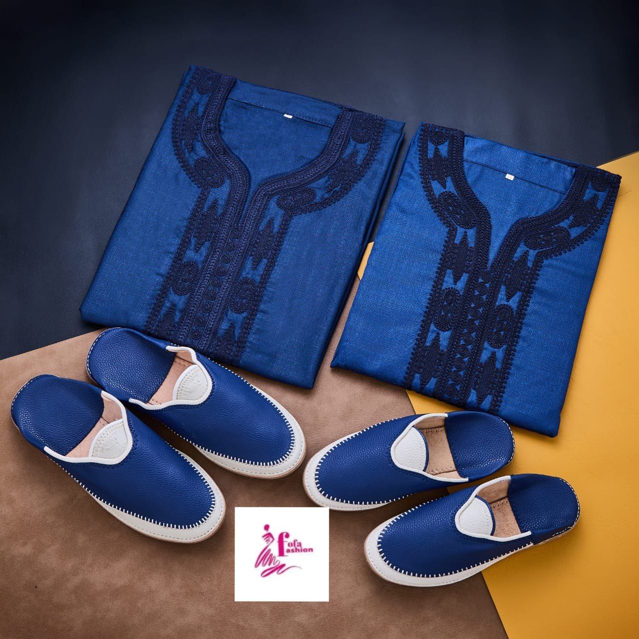 كندورة مع البلغة