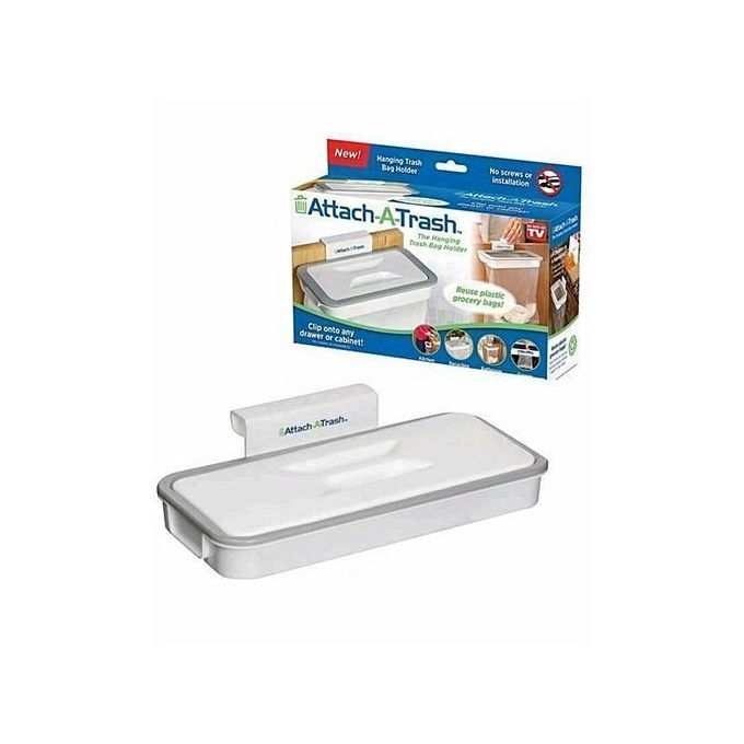 Porte-sac poubelle accrochant poubelle حامل أكياس قمامة المطبخ منظم القمامة