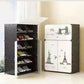 3D Decorated Triple Door Shoe Storage  JL 04