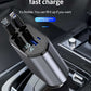 شاحن الهاتف سريع للسيارة 4en1 139W Chargeur de voiture