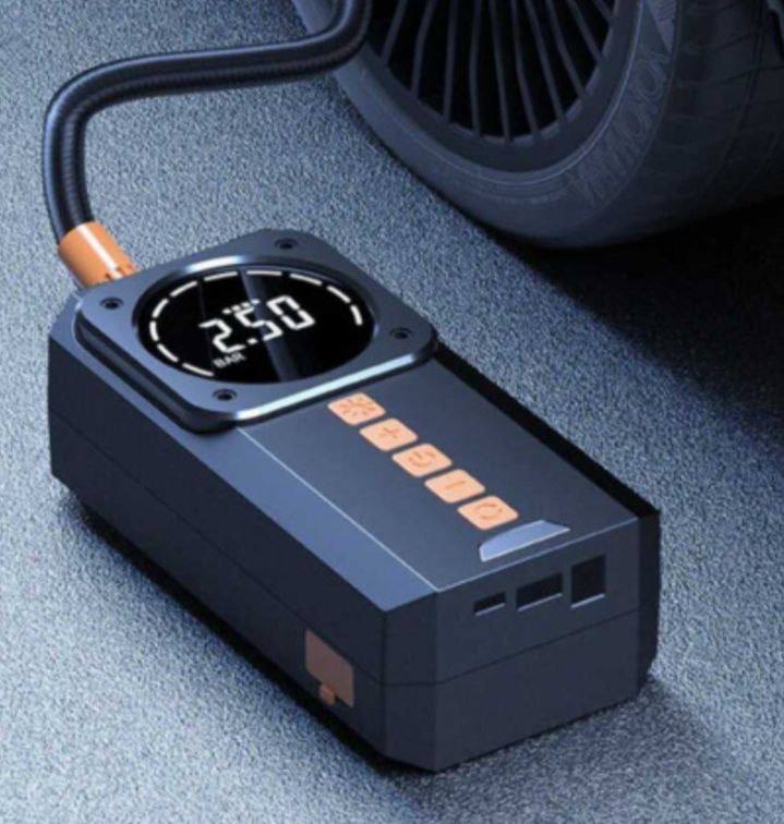 Jump starter pro and air pump جهاز تشغيل المحرك الاحترافي ومضخة الهواء