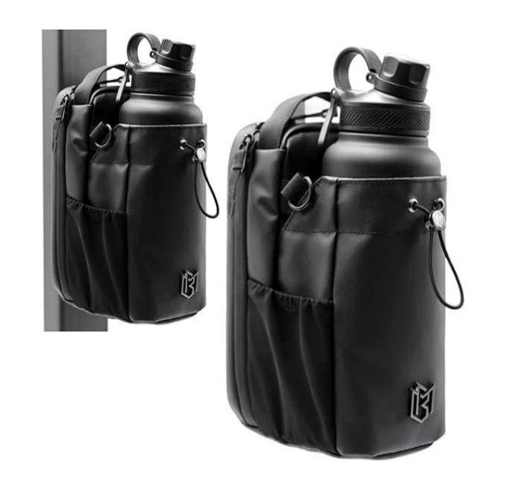 حقيبة رياضية متعددة الاستخدامات للرجال والنساء مع حامل زجاجة