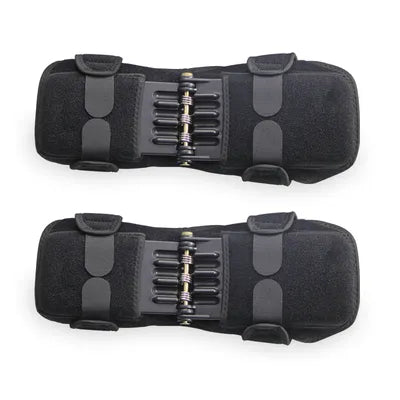وسادة داعمة للركبة مزودة بنابض لحماية المفاصل Coussin de soutien pour genou avec ressort pour protection des articulations