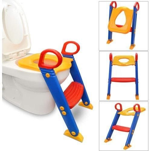 كرسي تدريب قابل للطي مرحاض للأطفال pot pour enfants Chaise échelle d'entraînement pliable