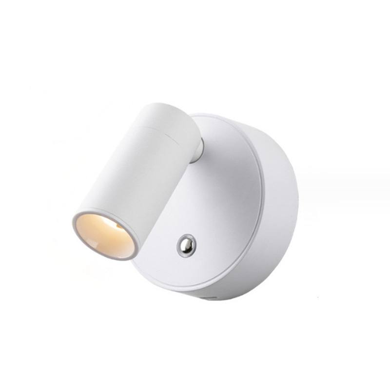 مصباح جداري LED قابل للتعديل، قابل لإعادة الشحن Spot LED mural en saillie orientable rechargeable