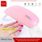 جهاز تنشيف صباغة الأظافر UV Dissolvant Mini Lampe UV pour Sécher les Ongles Sèche-vernis à Ongles à Lumière LED UV